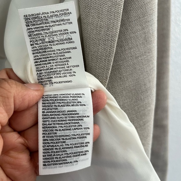 Women's Gray Blazer H&M - Picture 10 of 16